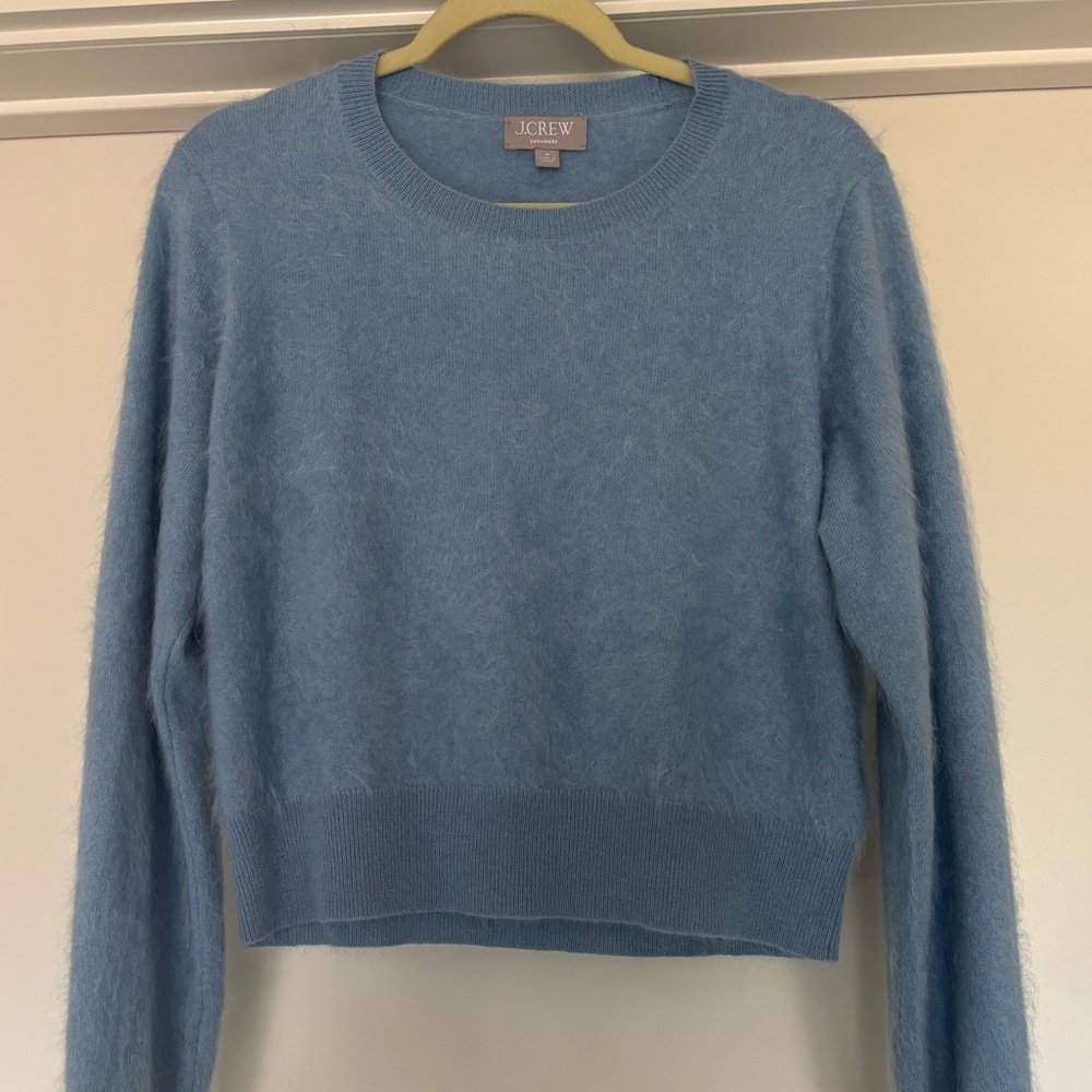 J. Crew Brushed Cashmere Sweater